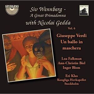 Verdi / Klas / Wennberg / Gedda / Falkman - Siv Wennberg: A Great Primadonna,